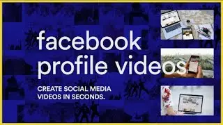 After Effects Template "Facebook Profile Videos"