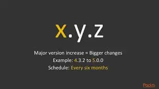 Getting Started with Angular : Angular Semantic Versioning and Release Schedule | packtpub.com
