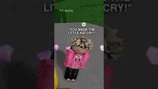 Kid CRIES in Voice Chat, So I gave him ROBUX 