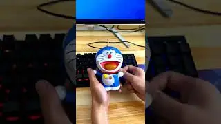 Mainan robot magnet Doraemon