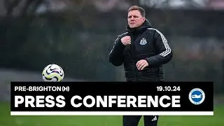 PRESS CONFERENCE | Eddie Howe pre-Brighton (H)