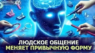 ЛЮДСКОЕ ОБЩЕНИЕ МЕНЯЕТ ПРИВЫЧНУЮ ФОРМУ/ HUMAN COMMUNICATION CHANGES THE USUAL FORM