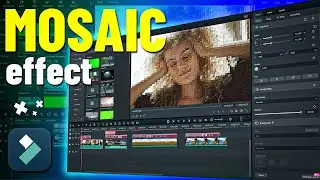 Mosaic and Blur Effect In Filmora | Step by Step 2024