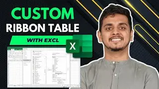 How to Create Custom Ribbon Tab in Excel: Ribbon Tab Using VBA | Be10x