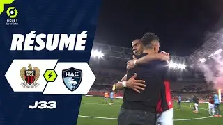 OGC NICE - HAVRE AC (1 - 0) - Résumé - (OGCN - HAC) / 2023-2024