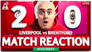 LIVERPOOL 2-0 BRENTFORD! Craig's Match Reaction LIVE