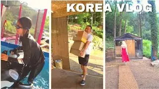 Летние выходные на даче в Корее ^^ KOREA VLOG