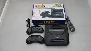 16 Bit Retro Console (Mege Drive 😅) 2000 Games (MD & NES) - From Aliexpress (cheap console )