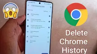 Chrome Ki History Kaise Delete Kare Mobile 2024 || How To Delete Chrome History 2024