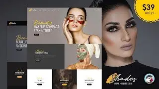 Shades - Cosmetics Bridal Studio - Dark/Light Layouts - PrestaShop Responsive Theme - TemplateTrip