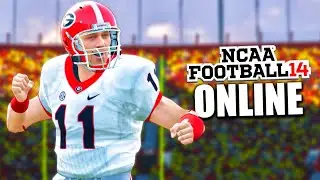 8 TD PASSES ONLINE WITH GEORGIA | NCAA Football 14 Gameplay