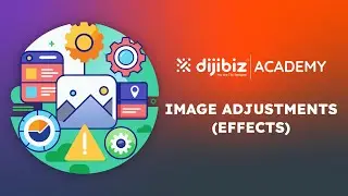 Image Settings and Image Effects | Dijibiz Tutorial