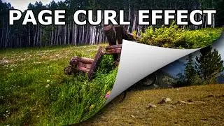 Photoshop Page Curl Effect - Page Turn Effect Tutorial