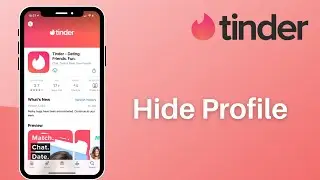 How to Hide Tinder Profile | Become Invisible on Tinder Dating App 2021