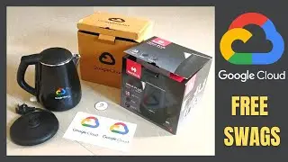 Google Cloud Swags Unboxing🔥🔥| Google Cloud Electric Kettle | Qwiklabs  Learn to Earn program | swag