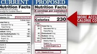 FDA proposes new food labels