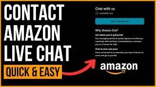 How to Contact Amazon Live Chat Support