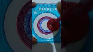 Bayern colour ❤️💙 || spirograph design #shorts #ytshorts #art #spirograph #viralshorts