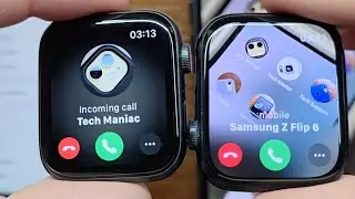 WatchOS 10 vs watchOS 11 Incoming Call, Ringtones + iPhone SE + iPhone 15 PM