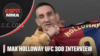 Max Holloway calls Ilia Topuria a 'COPYCAT' + BMF belt drama & prep for UFC 308 | ESPN MMA