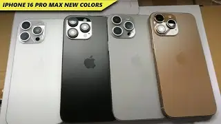 iPhone 16 Pro Max - Hands on New Colors 🔥🔥| Release Date in USA