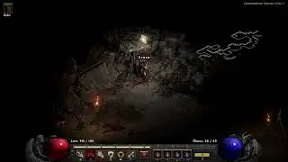 DIABLO II: RESURRECTED Paladin Underground Passage Level 1 Demon Undead 03.08.24