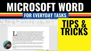 7 Microsoft Word Tips and Tricks for Everyday Tasks