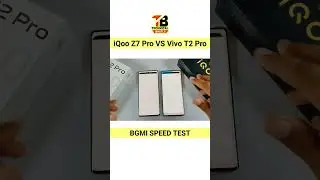 iqoo Z7 Pro Vs Vivo T2 Pro Pubg Test 2024 | #bgmishorts #shorts #gaming #iqoo7pubgtest