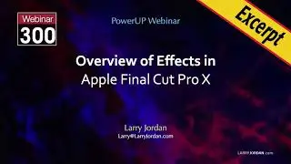 The Order of Effects Makes a Difference in Final Cut Pro X