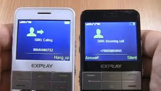 Incoming call & Outgoing call at the Same Time  2 Explay BM55