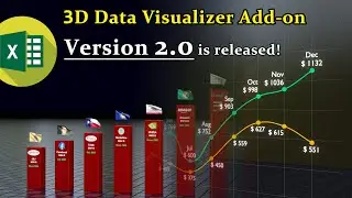 Version 2.0 Is Out Now 😊 3D Data Visualizer Add-on | Available On Our Online Stores