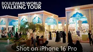 Glamour in the City: Boulevard World Riyadh Season 2024 - Shot on iPhone 16 Pro