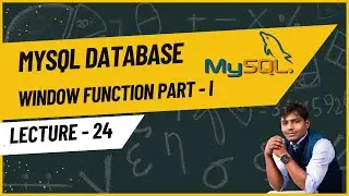 SQL lecture - 24 | Window Function Part - I | MND Pvt Ltd