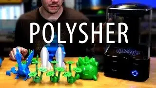 Polymaker Polysher Review - 3D Printing with No Layer Lines using Polysmooth?