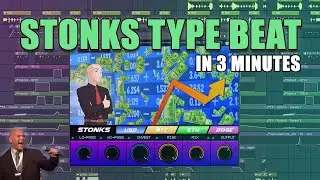 STONKS TYPE BEAT IN 3 MINUTES (HYBRID TRAP TUTORIAL)