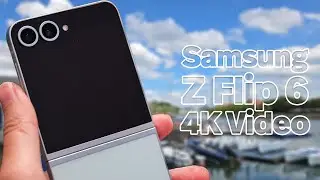 4K video test with the Samsung Galaxy Z Flip 6