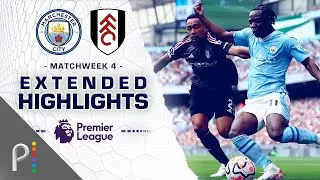 Manchester City v. Fulham | PREMIER LEAGUE HIGHLIGHTS | 9/2/2023 | NBC Sports