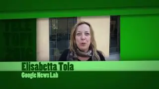 Elisabetta Tola (Google News Lab) per Teletopi 2016