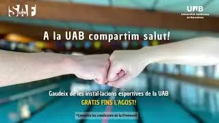 A la UAB compartim salut! Servei d'Activitat Física, UAB