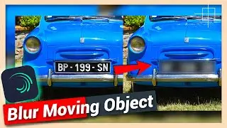 Blur or Censor Part of a Video (Moving Object) | Alight Motion Tutorial