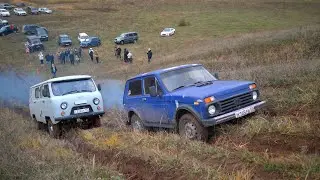 Такого не ожидали! УАЗ Буханка и НИВА Маслоед против AUDI, Land Rover Discovery, Mercedes