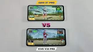 iqoo Z7 Pro Vs Vivo V30 Pro BGMI Test | Which Smartphone Buy For Gaming in 2024 | GAMING Comparison