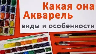 Акварель. Что нужно знать про Акварель. Виды и особенности. Основы Акварели.