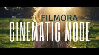 How to save a video in Cinematic Mode in Filmora