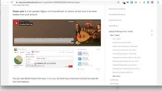 How to DELETE SONGS on SOUNDCLOUD?