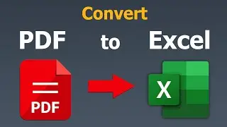 How to convert a pdf file into an excel document accurately using Kofax Power PDF