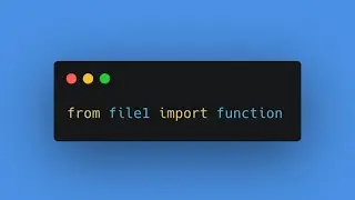 Python Functions from Other Files 👨‍💻 #shorts