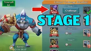 Limited challenge bloodlust stage 1 a guiding light lords mobile best f2p heroes