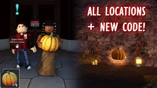 QUEST! ALL PUMPKIN LOCATIONS! + NEW CODE | The Vampire Legacies 2 | ROBLOX