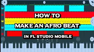 How to make an afro beat || Kompa Love in Fl studio mobile latest version || Tutorial + Flm project